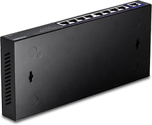 Load image into Gallery viewer, TRENDnet 9-Port Multi-Gig Switch, TEG-S591, 8 x 2.5G RJ-45 Ports, 1 x 10G RJ-45 Port, 60Gbps Switching Capacity, Lifetime Protection, Black