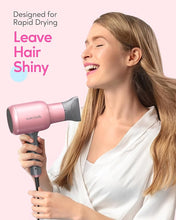 Load image into Gallery viewer, Wavytalk Ionic Hair Dryer Blow Dryer with Diffuser & Comb for Curly Hair Professional 1875W High Power Dryer with Ceramic Technology for Fast Drying as Salon Light and Quiet