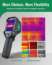 Load image into Gallery viewer, F2W Thermal Camera 256x192 IR Resolution, Thermal Imaging Camera with W-Fi, Super Resolution Image Enhance,-4°F to 1022°F,640x480 3.2" Screen Thermal Imager with 16 GB Storage, Carrying Case