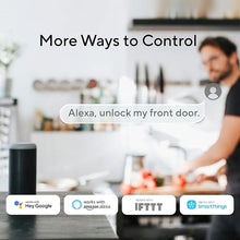 Load image into Gallery viewer, ULTRALOQ Latch 5 Built-in WiFi Smart Lock with NFC, 5-in-1 Keyless Entry Door Lock with Touch Digital Keypad, Smart Handle Lock, App Control, Black