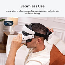 Load image into Gallery viewer, KIWI design H4 Halo Comfort Head Strap Compatible with Meta Quest 3/Quest 3S, Accredited by Meta, Non-Battery Lightweight Head Strap