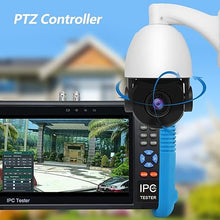 Load image into Gallery viewer, Anpviz IP Camera Tester CCTV Tester, 7 Inch Touch Screen H.265 4K AHD, TVI, CVI & CVBS Analog Camera RJ45 Cable with PoE/IP Discovery/HDMI in & Out/Built in WiFi/RS485 PTZ Control (IPC-9800ADH Plus)