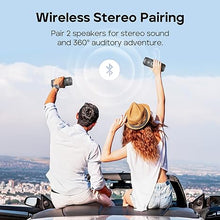 Load image into Gallery viewer, Tribit StormBox 2 Bluetooth Speaker with 34W 360° Surround Sound, XBass Tech, 24H Playtime, IPX7 Waterproof, Bluetooth 5.3, TWS Pairing Portable Wireless Speaker for Outdoor