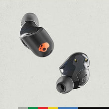 Load image into Gallery viewer, Skullcandy Sesh ANC Active in-Ear Noise Canceling Wireless Earbuds, 48 Hr Battery, IP67 Waterproof, Microphone, Works with iPhone Android and Bluetooth Devices - True Black/Orange