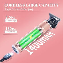 Load image into Gallery viewer, Ufree Hair Trimmer for Women, Bikini Trimmer Electric Razors Shaver for Women Grooming, Waterproof Hair Clippers Hair Cutting Kit, Gifts for Women (Rose Gold)