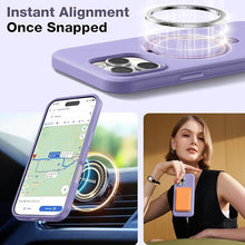Load image into Gallery viewer, TORRAS 360° Spin Mag Stand for iPhone 16 Pro Max Case, Fit for Magsafe, Mil-STD Protective Hard PC Scratch-Resistant Ostand Case for iPhone 16 Pro Max Phone Case Violet Purple, 6.9 inch