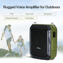 Load image into Gallery viewer, Voice Amplifier for Teachers, Portable Speaker with Wired Microphone, Personal PA System and Megaphone, 18W, 4400mAh, Feature Bluetooth, Record, Waterproof, for Teaching, Speech Tour Guide M800