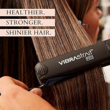 Load image into Gallery viewer, Pro Vibrating Ceramic Tourmaline Ionic Flat Iron, 1.75-inch - Fast, Frizz-Free Ceramic Hair Straightener with Easy, Gentle Glide for Waves, Curls, Smooth Hair - Professional Styling Tools