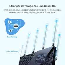 Load image into Gallery viewer, TP-Link AX5400 WiFi 6 Router (Archer AX73)- Dual Band Gigabit Wireless Internet Router for Streaming, Long Range Coverage