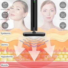 Load image into Gallery viewer, Led-Light-Therapy, 7 Color Face Skincare Wand with Facial Massager LED Face Skin Rejuvenation for Face & Neck & Eye Skincare Equipment Red Light Wand