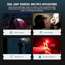 Load image into Gallery viewer, OLIGHT Perun 2 Mini Headlamp 1100 Lumens LED Head Flashlight, Rechargeable Headlight with Red Light Option, Great for Working, Hiking, Camping and Climbing (Black Cool White: 5700~6700K)