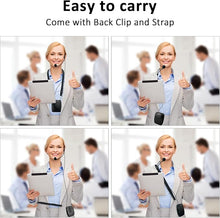 Load image into Gallery viewer, ZOWEETEK ZW-Z258 Portable Rechargeable Mini Voice Amplifier for Teachers with Wired Microphone Headset and Waistband, Supports MP3 Format Audio for Speech, Class, Training,Tour Guide, Power Amplifiers