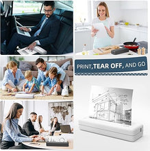 Load image into Gallery viewer, HPRT Wireless Portable Printers - Portable Printers Wireless for Travel, Mobile Office, School, Home - Bluetooth Wireless Printer Compatible with iOS Android