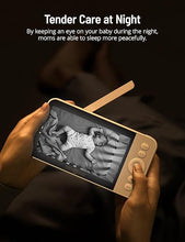 Load image into Gallery viewer, PARIS RHÔNE Split-Screen Baby Monitor, 5” Smart Video Baby Monitor with App Control, Two 2K UHD WiFi Cameras, Night Vision, Motion & Cry Detection, AI Tracking, RGB Night Light, Lullabies, Blue