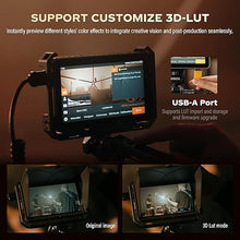 Load image into Gallery viewer, VILTROX DC-X3 Touchscreen Camera Field Monitor,4K HDMI in/Out Camera Video Monitor with Battery Sunshade Hood,Camera Touchscreen Monitor for Sony Canon Nikon?2000nits,3D LUT, SDI in/Out,1920X1080