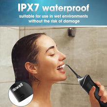 Load image into Gallery viewer, Nicwell Water Dental Flosser Teeth Pick - 4 Modes Dental Oral Irrigator, Portable & Rechargeable IPX7 Waterproof Personal Orthodontic Supplie Water Teeth Cleaner Picks for Home Travel