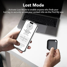 Load image into Gallery viewer, Air Tracker, Bluetooth Tracker Tag-2 Pack, Compatible with Apple Find My (iOS Only), Key, Luggage, Suitcase and Pet Item Finder, 90dB Beeping, IP67 Waterproof, Replaceable Battery, Worldwide Tracking