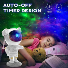 Load image into Gallery viewer, SFOUR Star Projector,Galaxy Night Light,Astronaut Starry Nebula Ceiling LED Lamp with Timer and Remote, Gift for Kids Adults for Bedroom, Birthdays,Christmas, Valentine's Day.(White)