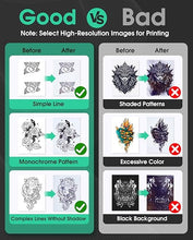 Load image into Gallery viewer, Phomemo M08F Wireless Tattoo Transfer Stencil Printer, Thermal Tattoo Machine with 10pcs Free Transfer Paper, Tattoo Printer Kit for Tattoo Artists & Beginners, Compatible with Smartphone & Pc