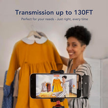 Load image into Gallery viewer, RGBlink Wireless Lavalier Microphone Compatible for iPhone 16,15 Pro Max, USB C Smartphone, Samsung, Android - Set of 2 Lapel Mic w/Noise Canceling for Content Creator, Vlogging, Recording, ASMR