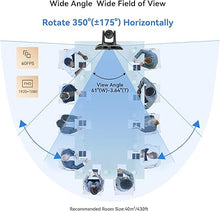 Load image into Gallery viewer, Tenveo HDMI/LAN/USB3.0 PoE PTZ Camera 20X Optical Zoom PTZ Camera IP Live Streaming Camera, FHD 1080P 60FPS, for Church Services Worship Video Conference Live Streaming Online Meeting, 2024 Version