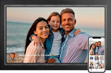 Load image into Gallery viewer, Digital Picture Frame 15.6 Inch Large Digital Photo Frame with 1920 * 1080 IPS Full HD Touchscreen, Humblestead 64GB WiFi Smart Frame Share Photos and Videos via AiMOR App, Wall Mountable