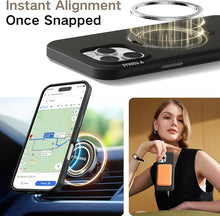 Load image into Gallery viewer, TORRAS 360° Spin Stand for iPhone 16 Pro Max Case, Fit for Magsafe, Mil-STD Protective Hard PC Scratch-Resistant Case for iPhone 16 Pro Max Phone Case with Kickstand, Ostand Spin, Onyx Black, 6.9 inch