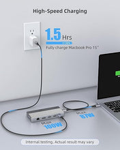 Load image into Gallery viewer, Docking Station, USB C Docking Station(13-in-1) Support Dual/Triple Display with Dual HDMI, DP, VGA, 100W PD, Gigabit Ethernet, 4USB, SD/TF Card Reader, 3.5mm Audio Multi-Port for Laptop and More