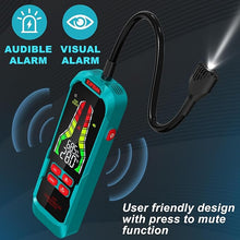 Load image into Gallery viewer, Kiprim High Sensitivity Gas Leak Detector HVAC Tools Natural Gas Detector with 9.4-Inch Probe, Portable Gas Tester with Audible & Visual Alarm to Locate Combustible Sources Propane for Home and RV