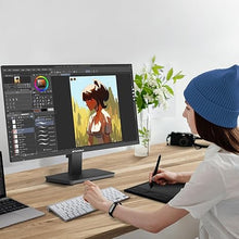 Load image into Gallery viewer, SANSUI Monitor 24 Inch 100Hz PC Monitor, HDMI VGA Ports VESA Mount, FHD Computer Monitor Ultra-Slim Ergonomic Tilt Eye Care for Home Office (ES-24F2, HDMI Cable Included)