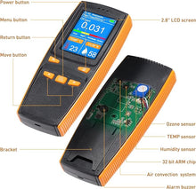Load image into Gallery viewer, Ozone Detector, O3 Air Quality Monitor, Gas Tester Meter Home Indoor Intelligent Sensor Pollution Monitor