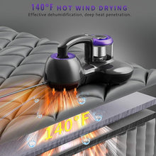 Load image into Gallery viewer, Mattress Vacuum Cleaner, UV Bed Cleaner 12KPa Handheld Upgraded Effectively Clean Up Bed, Pillows, Cloth Sofas, Carpets and Ther Fabric Surfaces for Dust, Pet Hair