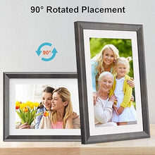 Load image into Gallery viewer, Frameo Digital Picture Frame WiFi 10.1 inch IPS Touch Screen HD Display,16GB Storage, Auto-Rotate,Easy Setup to Share Photos or Videos via Frameo APP