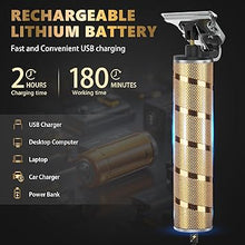Load image into Gallery viewer, Ufree Hair Trimmer & Beard Trimmer for Men Professional, Electric Razor Shavers for Men, Zero Gapped T Blade Edgers Liners, Barber Clippers for Hair Cutting Mustache Facial, Mens Gifts