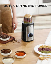Load image into Gallery viewer, SANGCON 5 in 1 Blender and Food Processor Combo for Kitchen, Small Electric Food Chopper for Meat and Vegetable, 350W High Speed Blenders with 2 Speeds and Pulse for Smoothies and Shakes