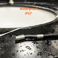 Load image into Gallery viewer, 10FT Articulating Borescope, DXZtoz Inspection Camera with 0.33in Two-Way Steering Snake Camera, Waterproof 1080P Endoscope Camera with Light for Mechanics Electriction Wall Pipe Inspection