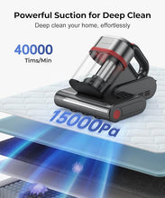 Load image into Gallery viewer, Abolee Bed Vacuum Cleaner, 6-in-1 Mattress Vacuum Cleaner Bed Vacuum Cleaner with UV-C Light & 15kPa Suction, Powerful Double-Cup Handheld Vacuum, Corded Handheld Vacuum for Dust, Pet Hair, Sofa