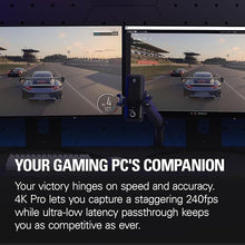 Load image into Gallery viewer, Elgato 4K Pro, Internal Capture Card: 8K60 Passthrough/4K60 HDR10 with Ultra-Low Latency on PS5, Xbox Series X/S, OBS and More, for Streaming & Recording, Works with Windows PC and Dual PC Setups