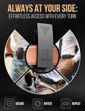 Load image into Gallery viewer, .for Samsung Galaxy S25 Case with Belt Clip Holster, Kickstand Slim Cover Phone Case for Galaxy S25 - Black