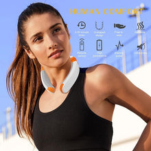 Load image into Gallery viewer, Neck Massager Heated Neck Massage Therapy 9 Modes 50 Levels Portable Deep Tissue Trigger Point Massager Cordless Intelligent Massager for Neck Pain(FSA or HSA Eligible)