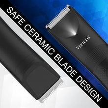 Load image into Gallery viewer, VIKICON Manscape Trimmer for Men - IPX7 Waterproof Ball Trimmer w/Light & Ceramic Blade, Body Groomer for Pubic/Body/Groin Grooming, Electric Razor Shavers, USB-C Charging, No Nicks, Gifts for Him Dad
