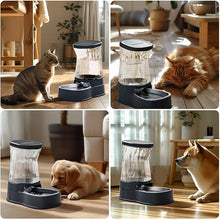 Load image into Gallery viewer, Gardner Pet Automatic Dog Water Dispenser Gravity Stainless Steel Water Waterer Feeder, 100% BPA-Free Large Capacity Water Feeding Bowls for Medium & Large-Sized Dogs Cats Other Pets -(1 Gallon)