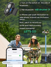 Load image into Gallery viewer, 118'' 9.8ft Long Selfie Stick for iPhone, Android, Extended Super Long Pole, Selfie Stick Tripod with Remote, for Selfies/Video Recording, Includes Phone Tripod, Bluetooth Wireless Remote (20 to 118")
