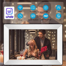 Load image into Gallery viewer, Uhale 10.1inch Digital Picture Frame WiFi Smart Digital Photo Frame 1280 * 800 IPS HD Touch Screen, 16GB Memory, auto-Rotate, use “Uhale”APP Instantly Shares Photos and Videos-Best Gift