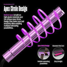Load image into Gallery viewer, Bekind Apex 2-in-1 Hair Straightener Flat Iron | 1“ 460°F Straightener & Curler for All Hairstyles | UltraSmooth Tech | 15s Fast Heating & Temp Memory | Gift Set for Girls Women (Violet Bloom)