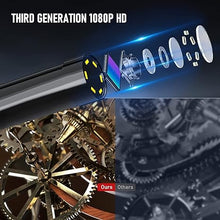 Load image into Gallery viewer, Daxiongmao Borescope, Endoscope Camera with Light, IP67 Waterproof Endoscope, 1080 HD Inspection Camera, Borescope Camera with Light, Snake Camera with 11.5FT Semi-Rigid Cord, Gadgets for Men(2.4")