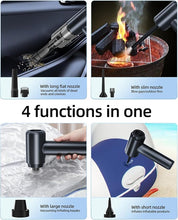 Load image into Gallery viewer, Car Vacuum Portable Cordless-20000PA Brushless Motor Handheld Vacuum, Rechargeable Lightweight Dust Busters, 4 in 1 Air Duster and Vacuum for Car, Home, Office, and Keyboards(Black)