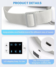 Load image into Gallery viewer, Eye Massager with Heat & Vibration, Christmas Gifts for Women, mon or her, Air Pressure Massager, Foldable Sleep Mask Massager with Bluetooth Music, Eye Care Gift with 5 Massage Modes