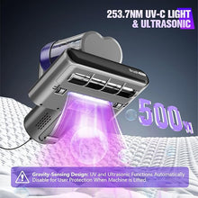 Load image into Gallery viewer, Bed Vacuum Cleaner Mattress Vacuum Cleaner,16Kpa Powerful Handheld Vacuums with UV-C Light & Double Dust Cup & High Heating & Ultrasonic & Anion for Bed Sofa (Corded)