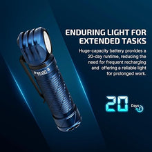 Load image into Gallery viewer, OLIGHT Perun 3 Rechargeable Headlamp Flashlight, 3000 Lumens LED Headlight with Red Light, Waterproof Head Lamp with Headband for Outdoor Camping, Hiking, Working (Midnight Blue)